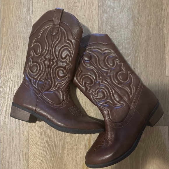Western cat and jack boots size 3 - Picture 2 of 3